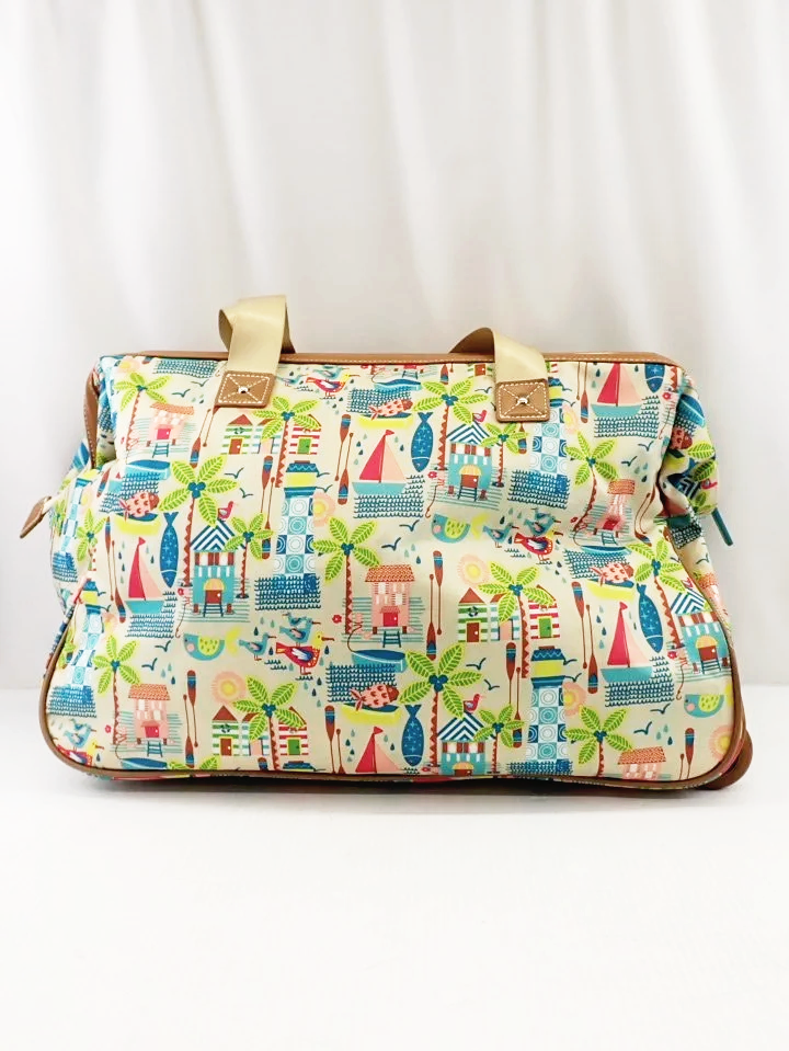 Lily Bloom Beach House Rolling Wheel Weekend Bag