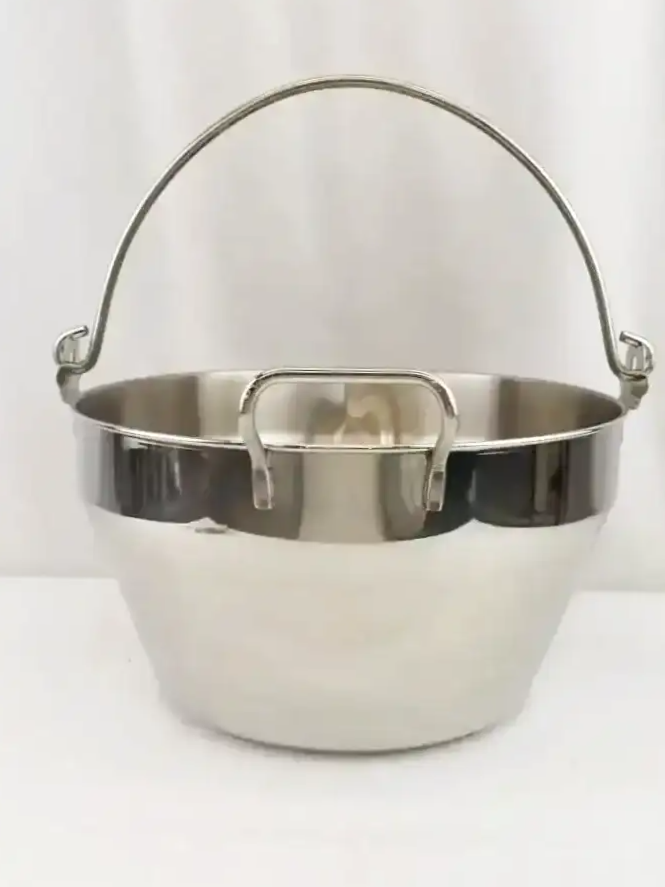 (NEW) Stainless Steel Maslin Jam Pot