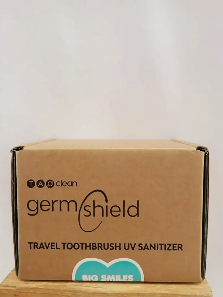 (Sealed) TAO Clean Germshield Travel Toothbrush UV Sanitizer