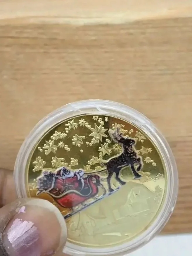 Merry Christmas Santa Commemorative Coins