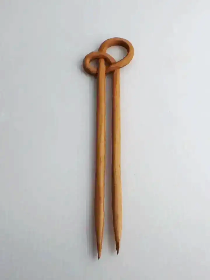 Wooden Hair Fork