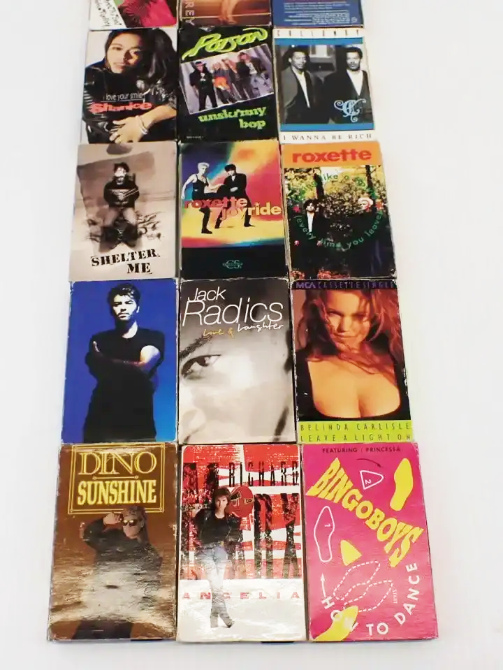Scarce Vintage Cassette Single/Sampler Bundle