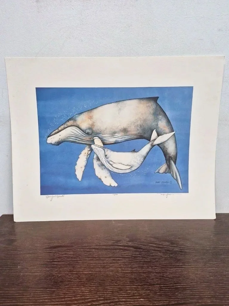 Mary Croxton "Playful Giants" Limited Edition 226/500 Signed Print