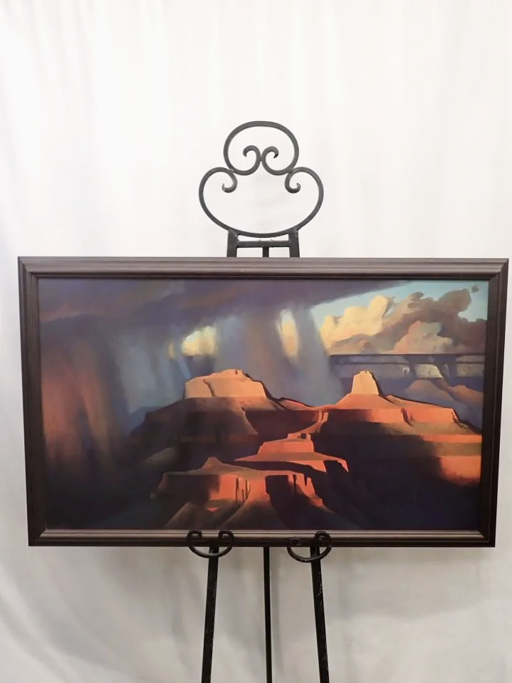 Ed Mell "Canyon Rain" Grand Canyon Chamber Music Festival 1992 Lithograph