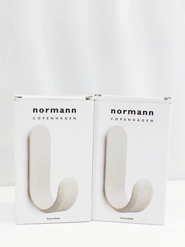 Norman Copenhagen Designer Peter Jehansen Curved Hooks