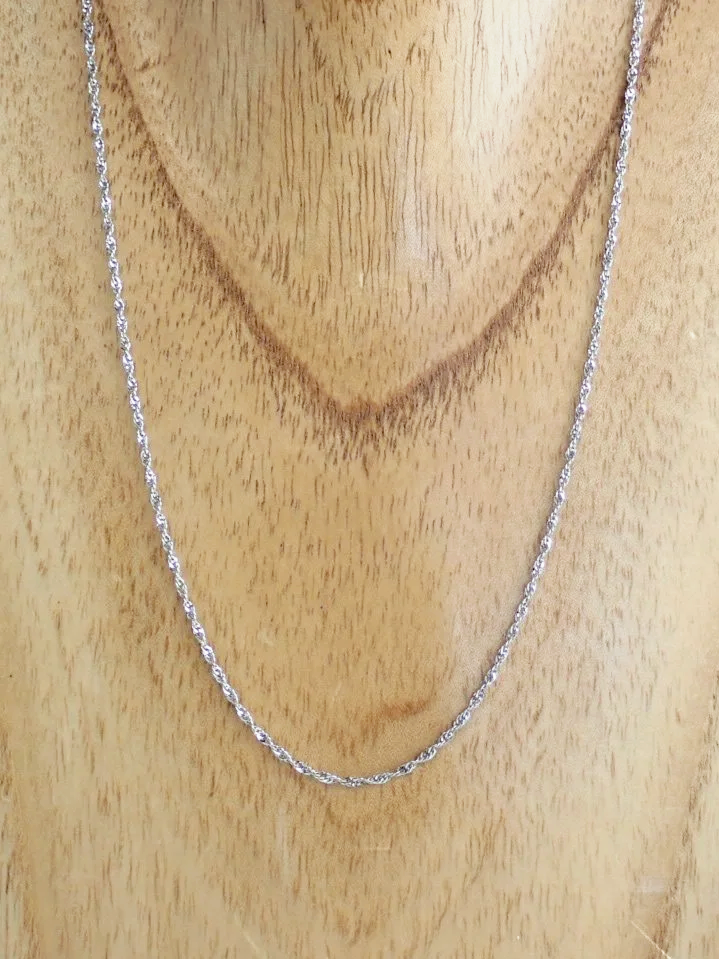 10K Gold Italian Twist 18'' Necklace