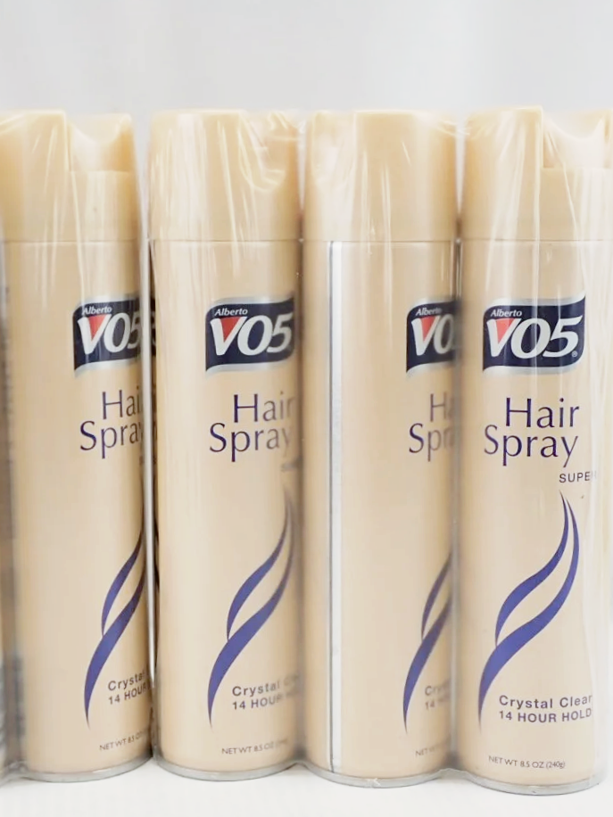 Case of Alberto-V05 Super Crystal Clear 14HRS Hold Hair Spray