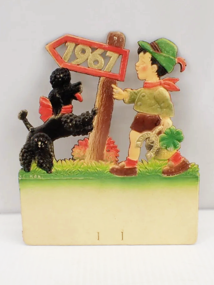 Vintage Calendar Bases Paper Ephemera