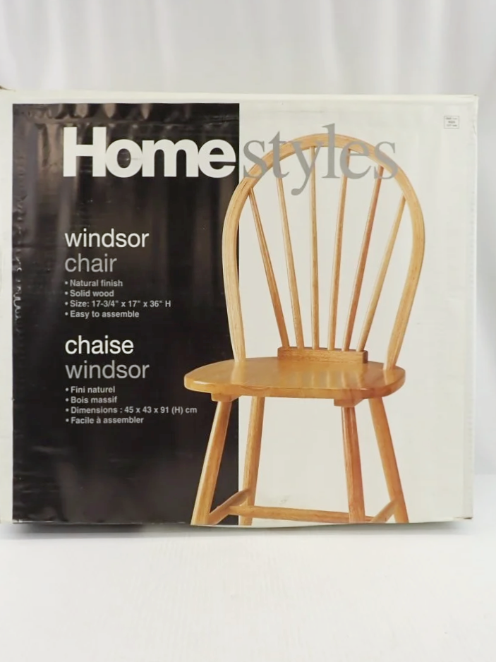 Zeller’s New Old Stock Homestyles Flatpack Windsor Chair