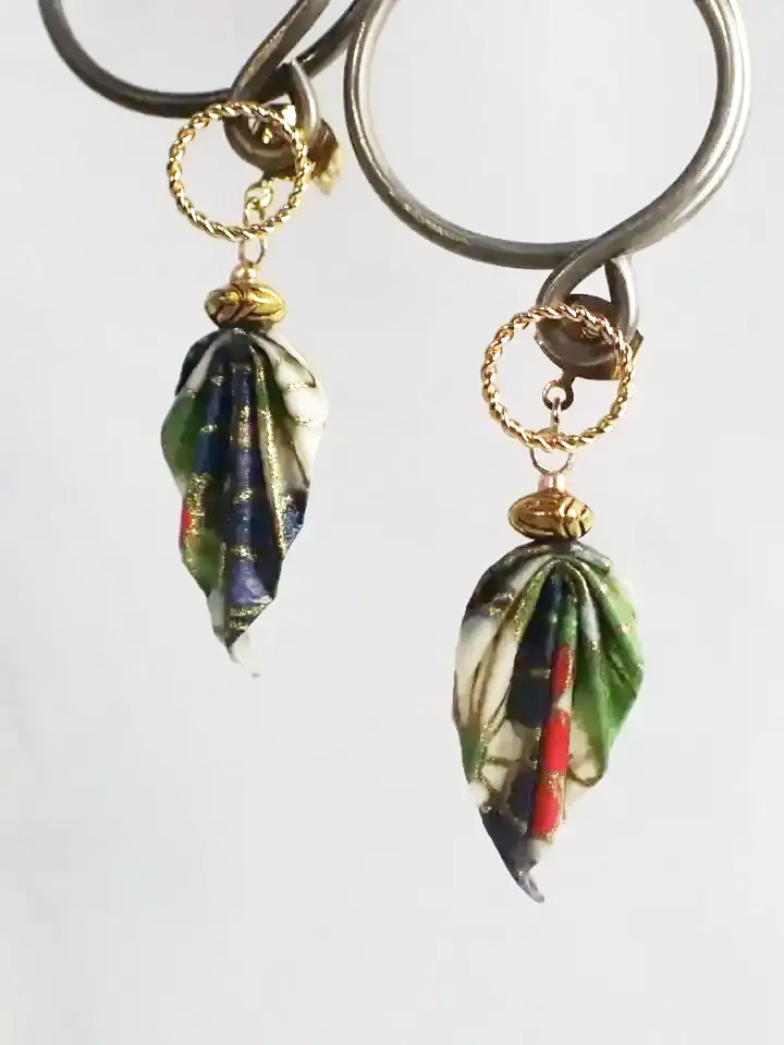 Kiyo Handmade Origami Earrings