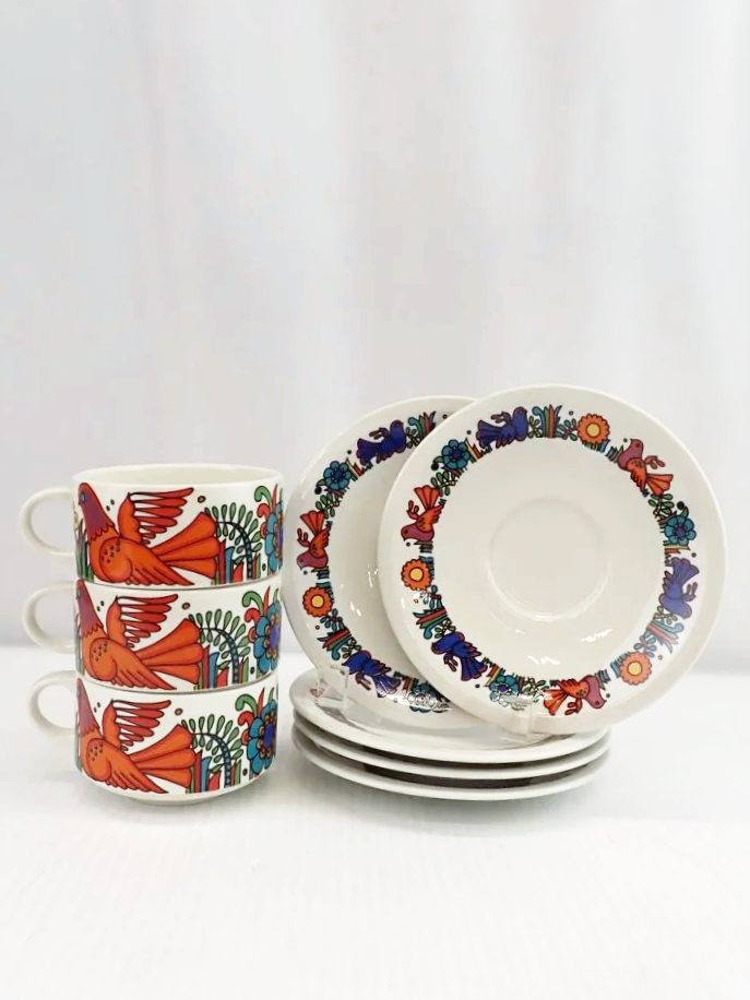 Villeroy & Broch Acapulco Stacking Cups And Plates