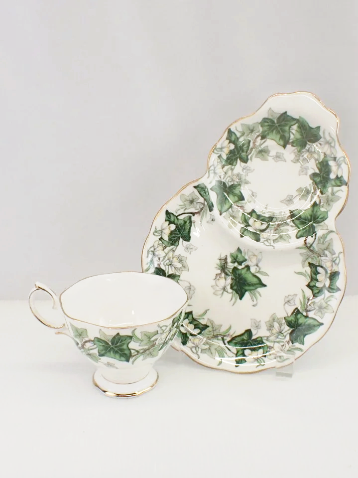 Vintage Royal Albert Ivy Lea Bone China Tea Set