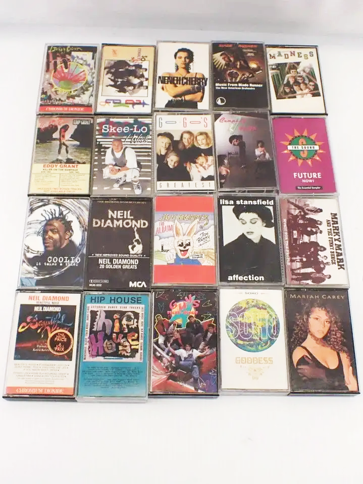 Vintage Cassette Pop Hip, Hop Bundle