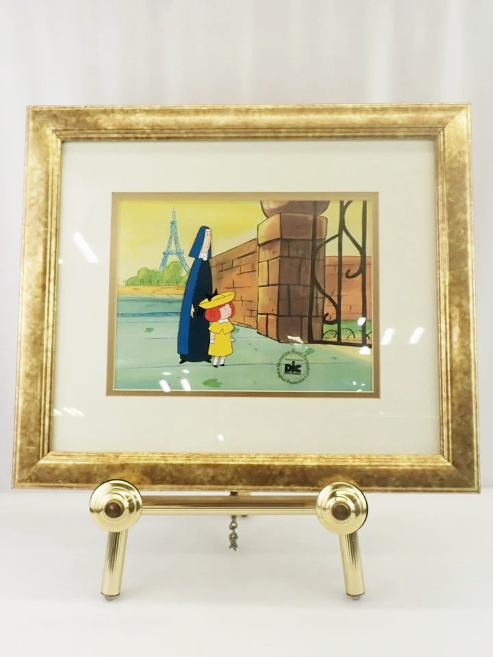 1993 Madeline Framed Handpainted Original Production Cel Authenticated by DiC Entertainment