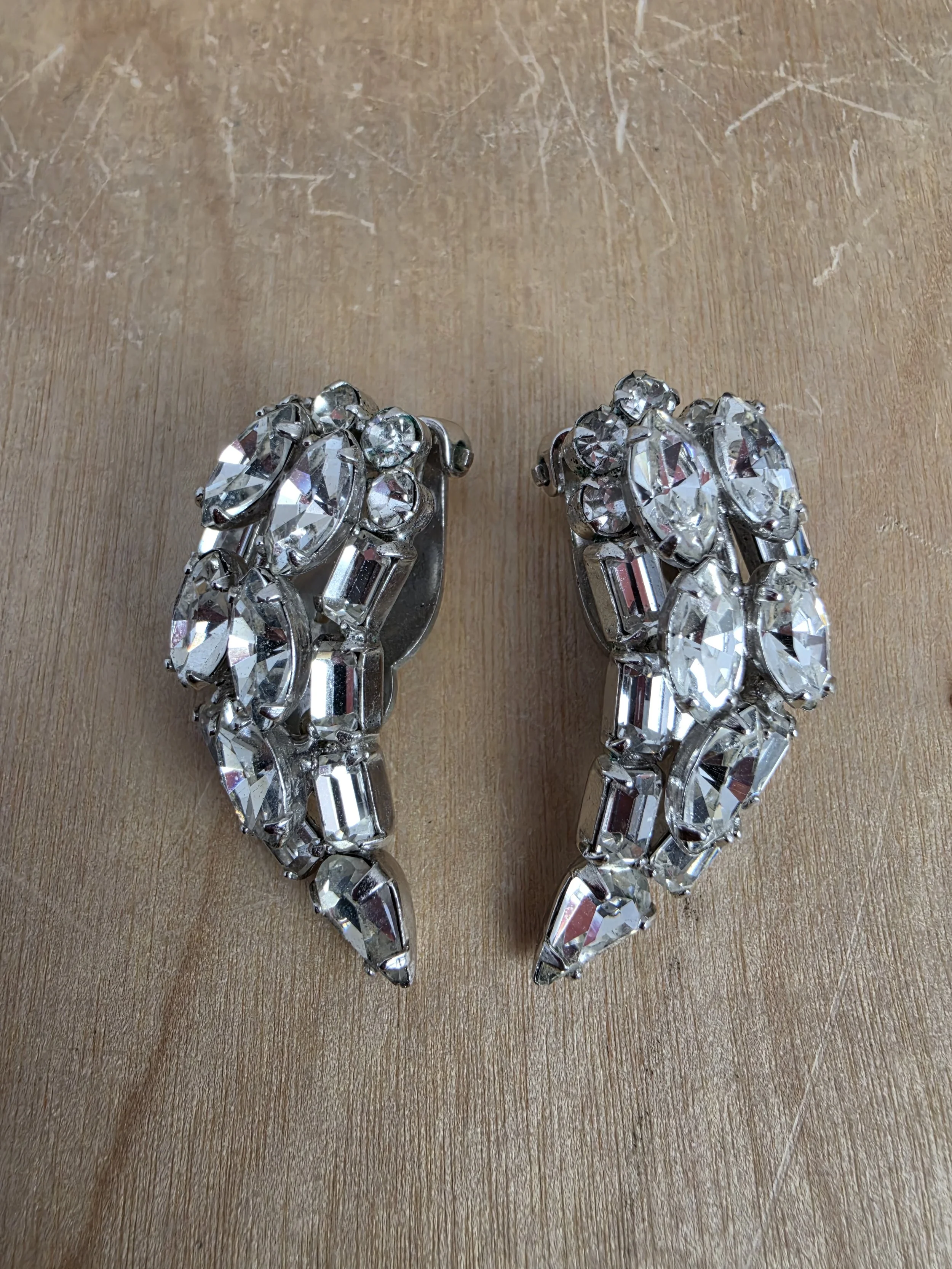 Vintage Iconic Sherman Clip-On Earrings