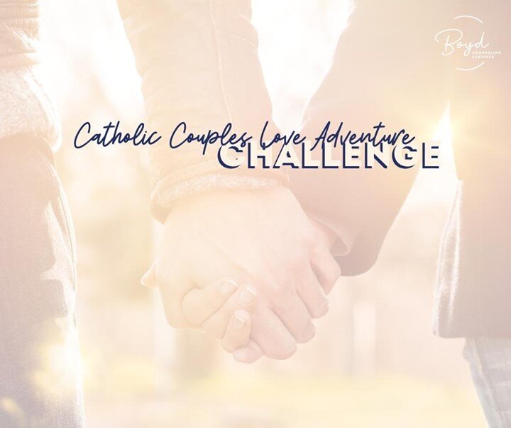 The Catholic Couples Love Adventure Challenge is only TWO weeks away! Have you signed up yet?
.
You'll get daily live videos and a free workbook to use throughout the week. This Challenge is the perfect way to strengthen your bond, increase connectio