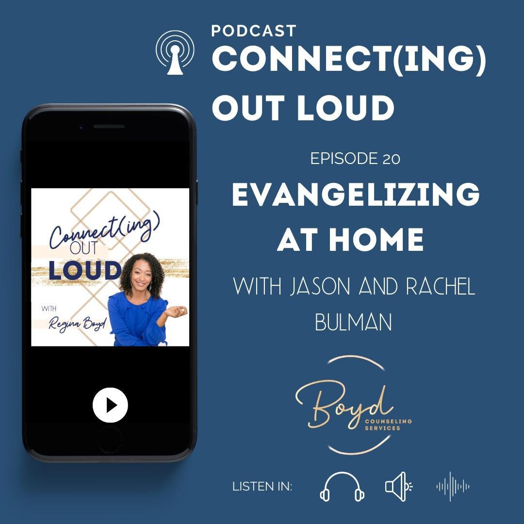 The newest episode of Connect(ing) Out Loud drops today! 
.
I know you will enjoy listening to this fun conversation with Jason and Rachel Bulman. Click the link in my bio to listen! 
.
.
.
#connectingoutloud #connectingoutloudpodcast #marriage #cath