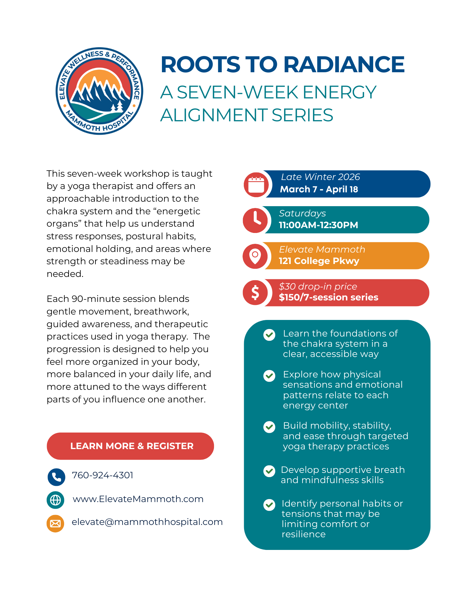 Roots to Radiance Starts