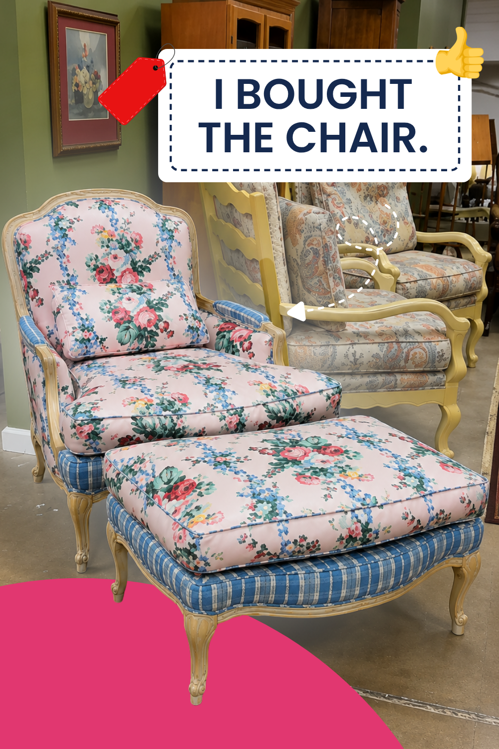 The Chair I Found at Nichols Hills Consignment That I Could Not Stop Thinking About