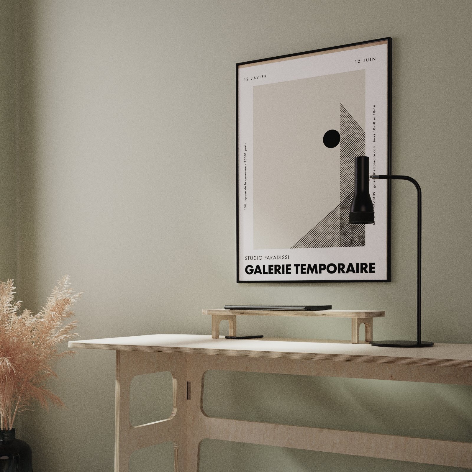 WFH Foldable Standing Desk Home by Notions furniture