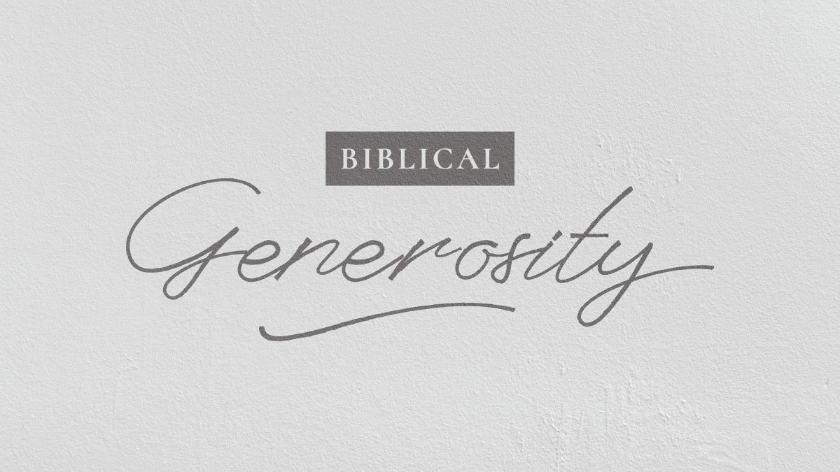 Biblical Generosity episode artwork