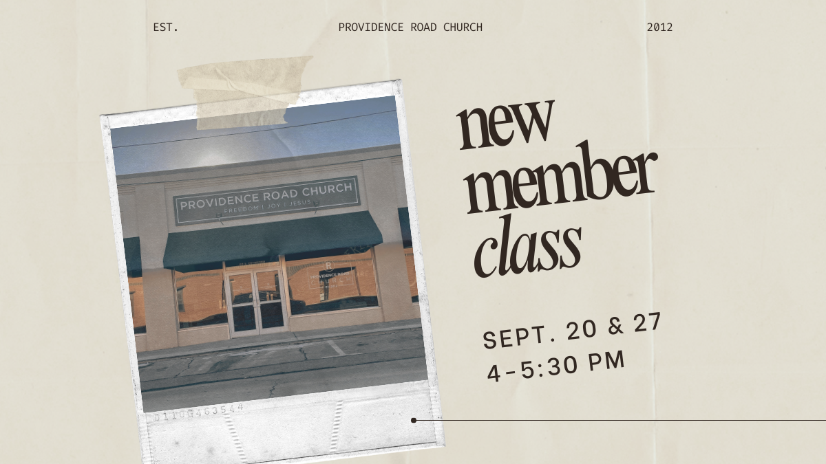 New Member Class