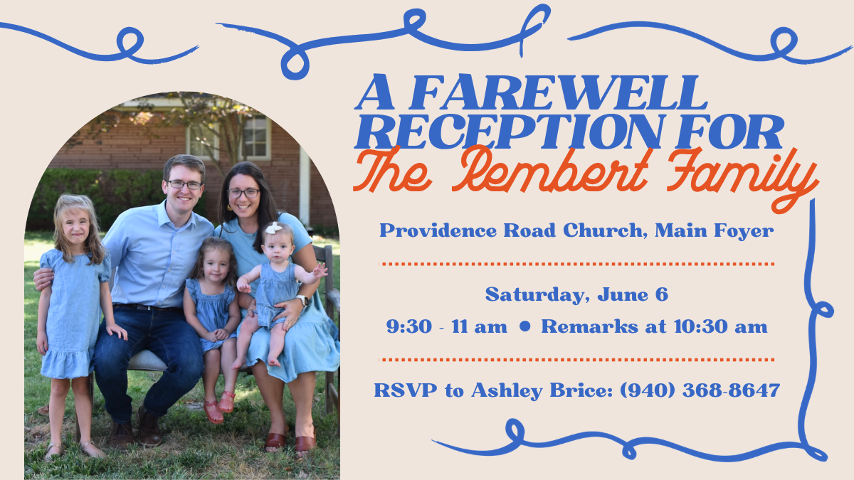 Rembert Farewell Reception