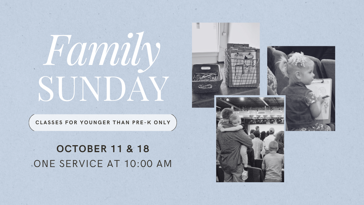Sunday Gathering (Family Sunday)