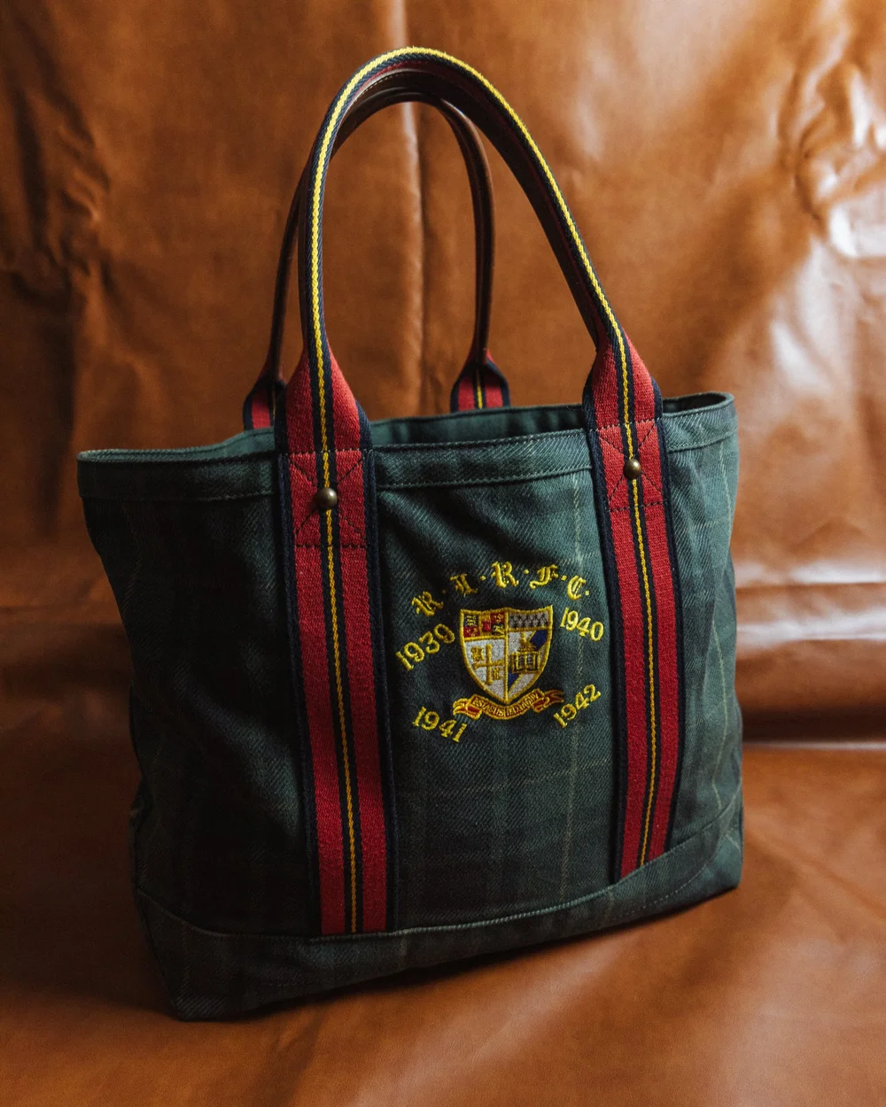 Rugby Ralph Lauren Tartan Tote — The Sartorial Wanderer