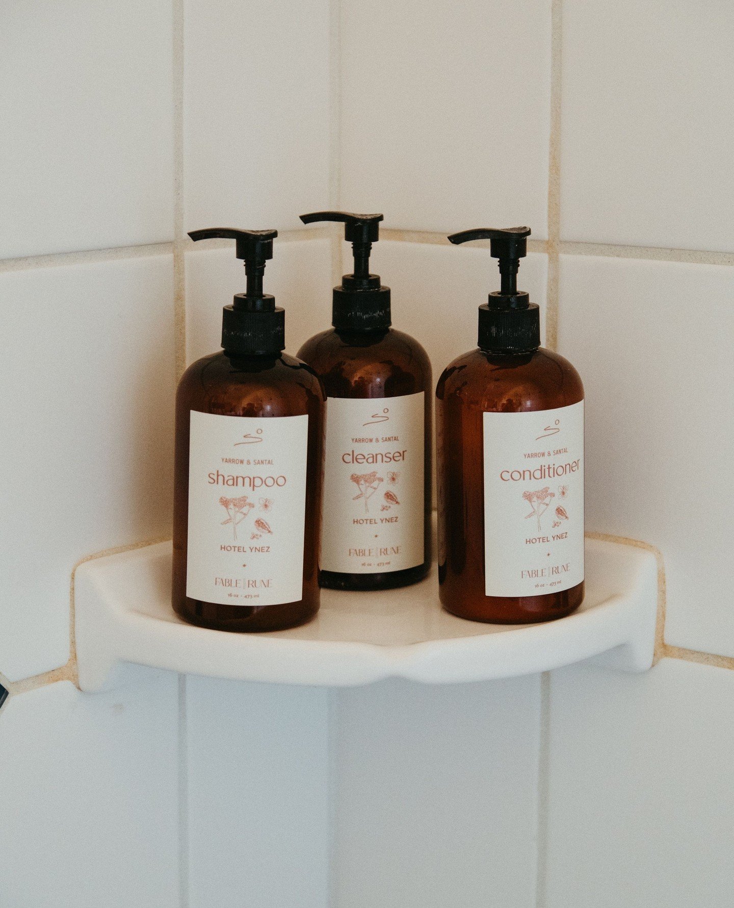 Our Yarrow &amp; Santal line by @fablerune x @shopnomadadeco is now online🌿⁠
⁠
With notes of sandalwood, iris, palo santo, sage &amp; violet &mdash; it&rsquo;s the perfect fresh start. Shop the full collection via the link in bio 〰️⁠
⁠
Photo by @sim