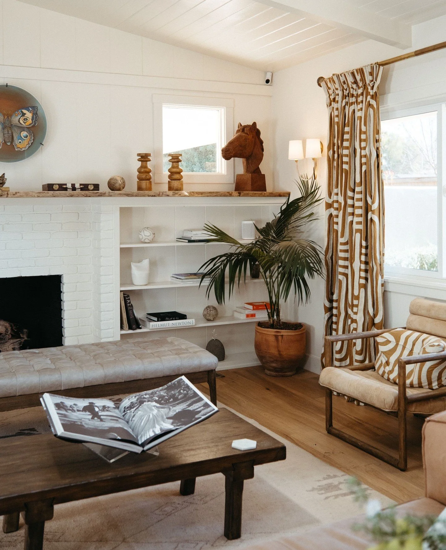 Airy light meets warm textures &mdash; a corner designed for comfort, style, and staying awhile.⁠
⁠
.⁠
.⁠
.⁠
⁠
Photo: @simranmalik