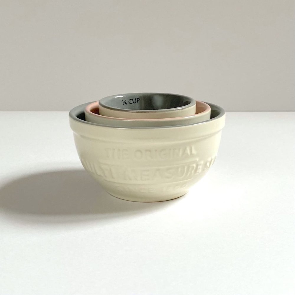 Mason Cash Stoneware Measuring Cups, Set of 3 - Piccantino Online