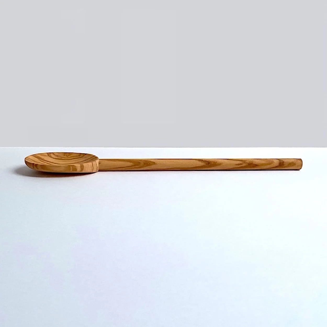 Olive Wood Oval Mixing Spoon Eddingtons Grant & Budds