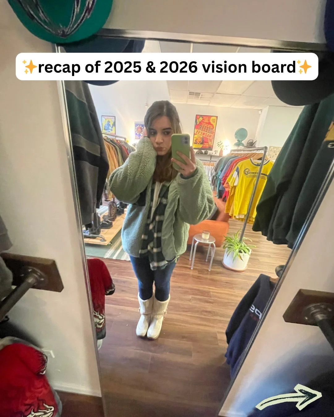 2025 was chaotic, messy and eye opening ✨🌸 I hope this next year is all we wish it to be! I am really hoping it allows me to finally get my own studio, to go full time as a reseller, and to pursue my hobbies and dreams ✨

#sustainablefashion #2026 #