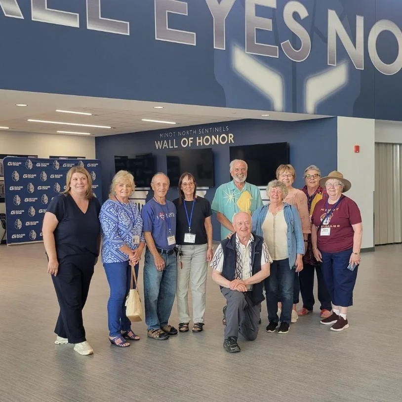 🍎 This morning we got the pleasure of giving school tours to the class of 1965. Thank you for including us in your day!
