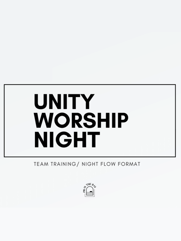 Unity Worship Night Training