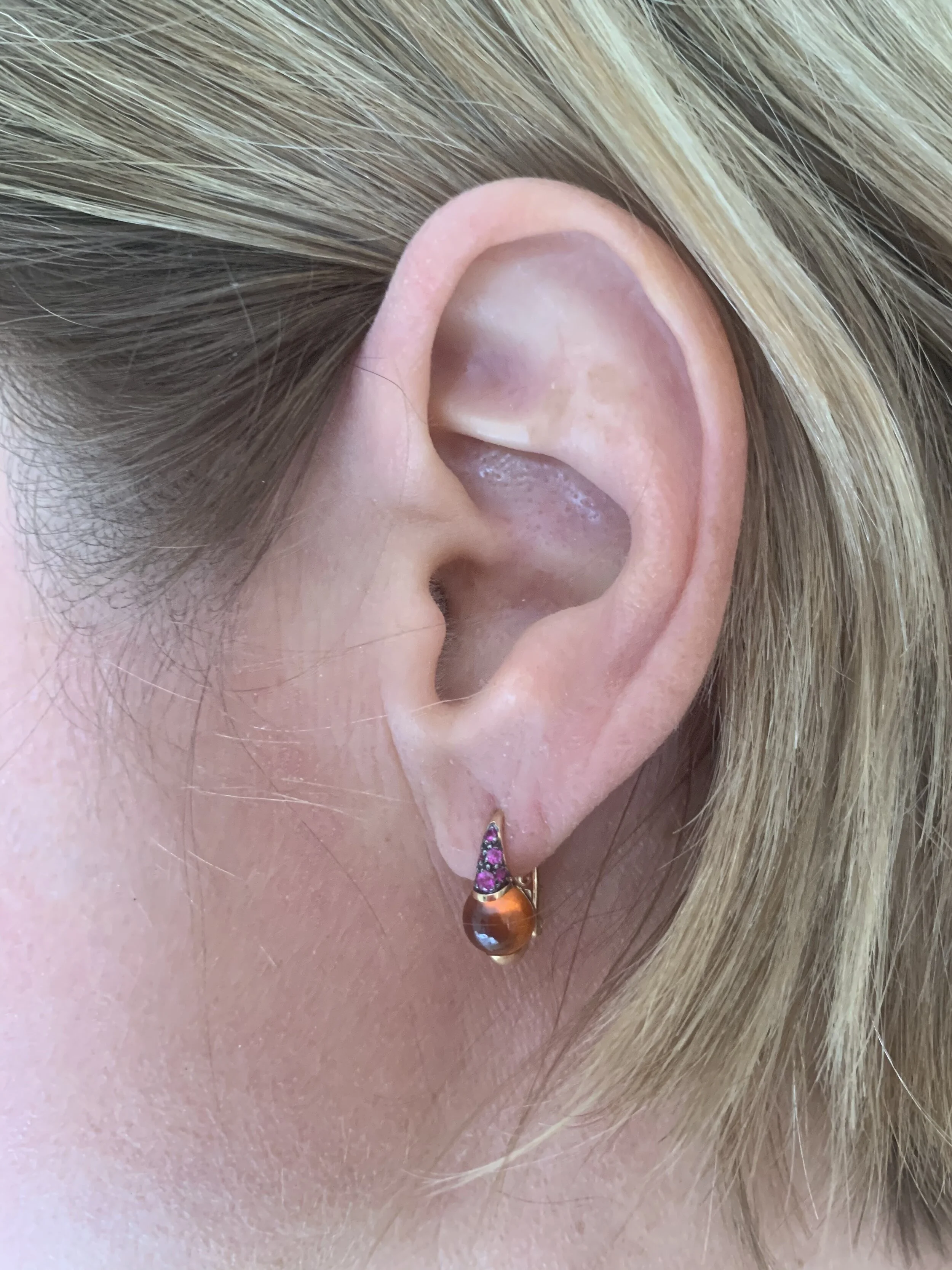 Pomellato: Hessionite Garnet &amp; Ruby