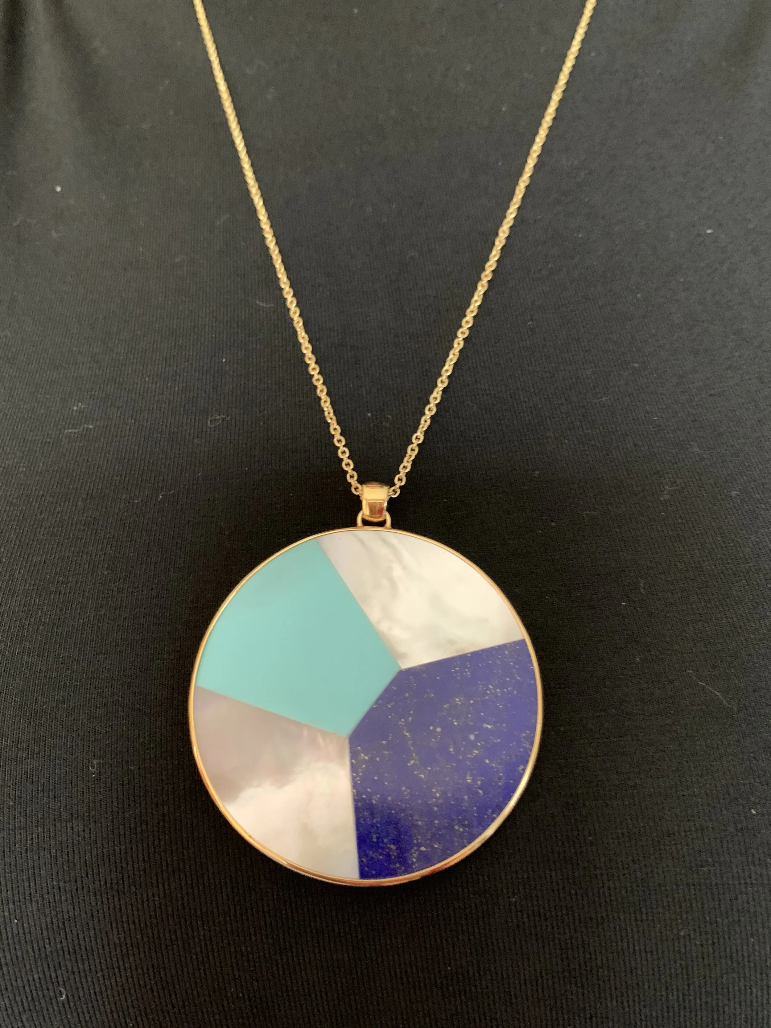 Ippolita: Lapis, Turquoise, Mother of Pearl with 18 Karat Gold
