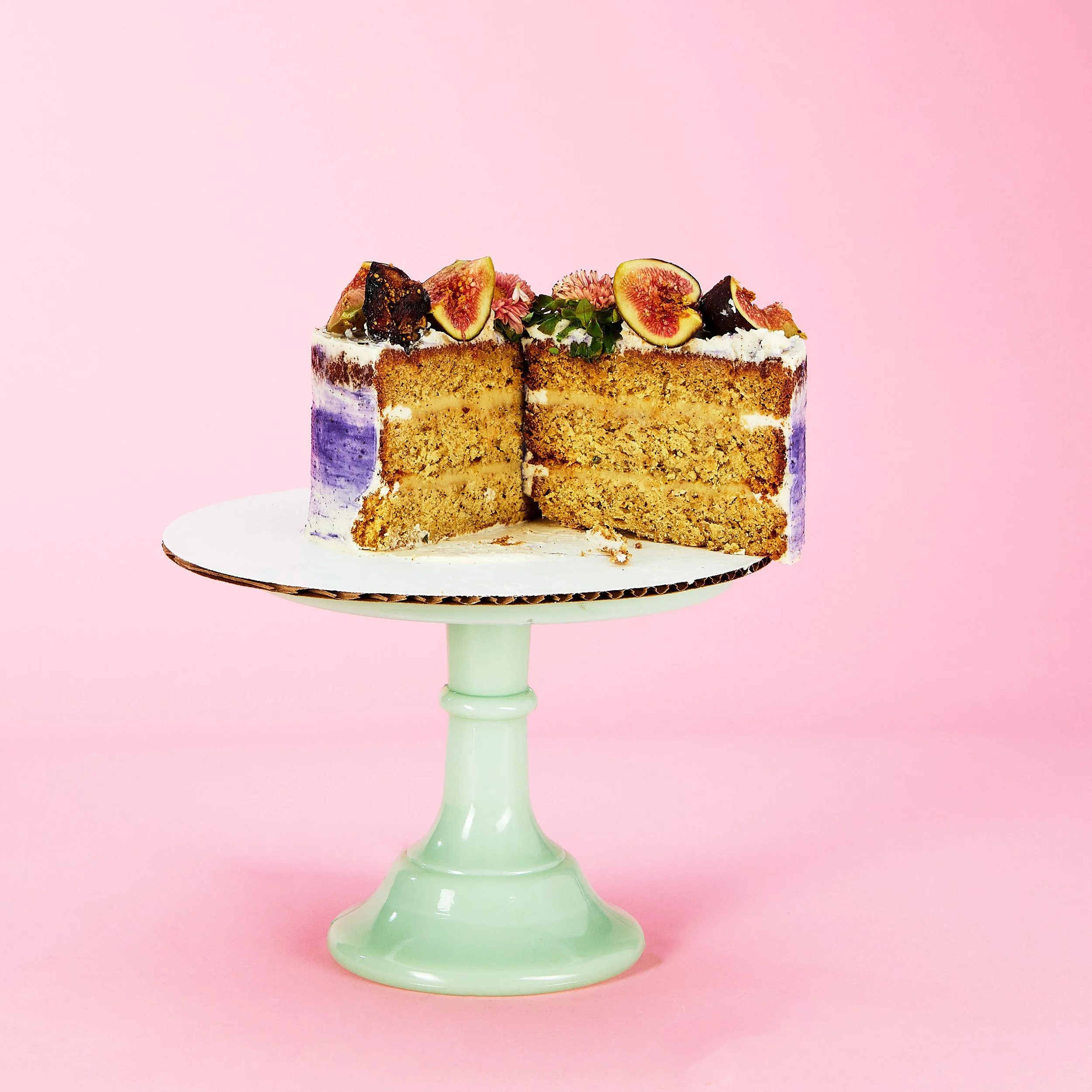 Lavender Earl Grey and Honey Cake