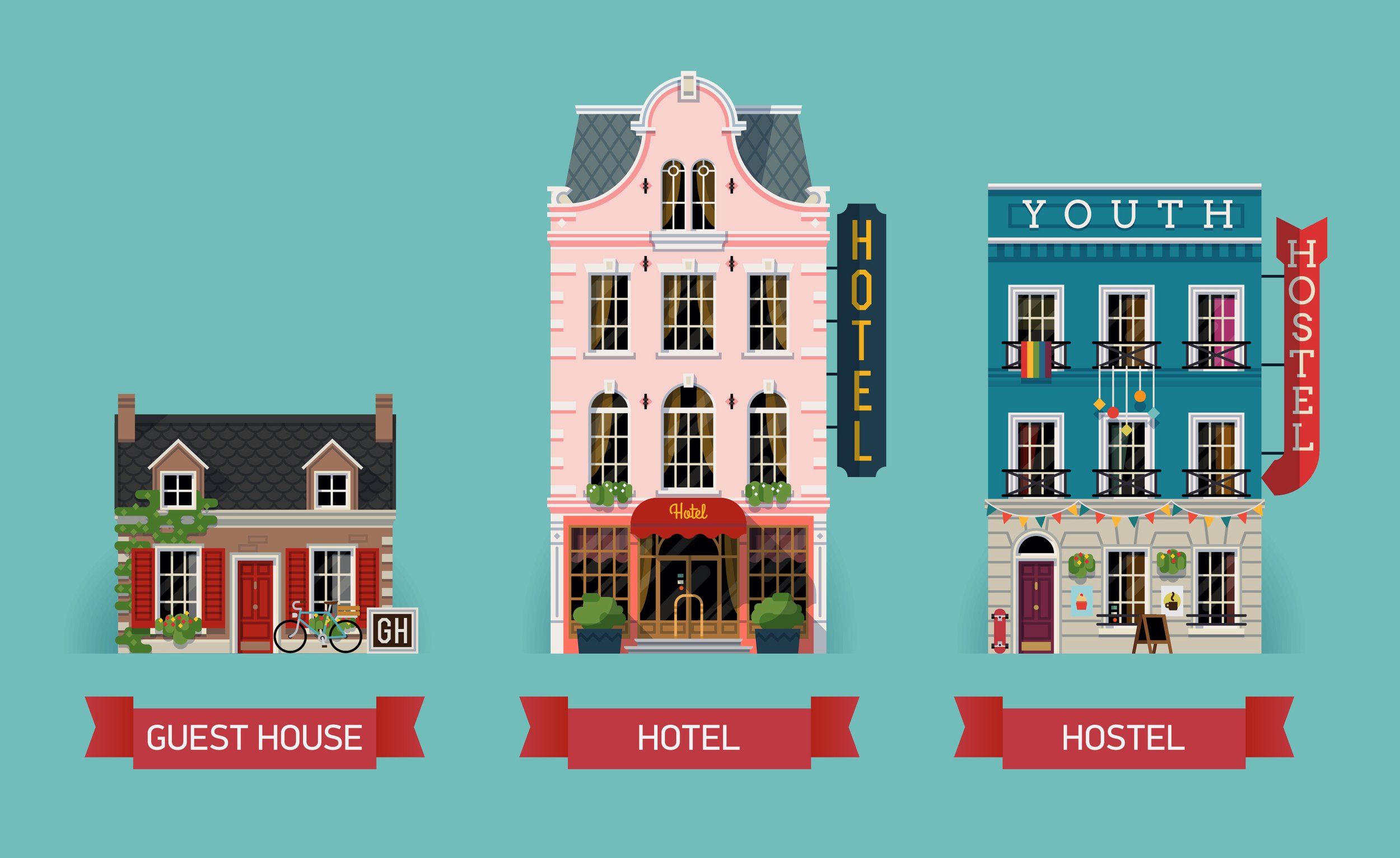 Guest Houses vs. Hostels Comparison [Atmosphere, Price, Safety, Amenities]  - TRVLGUIDES [Learn How To Travel]