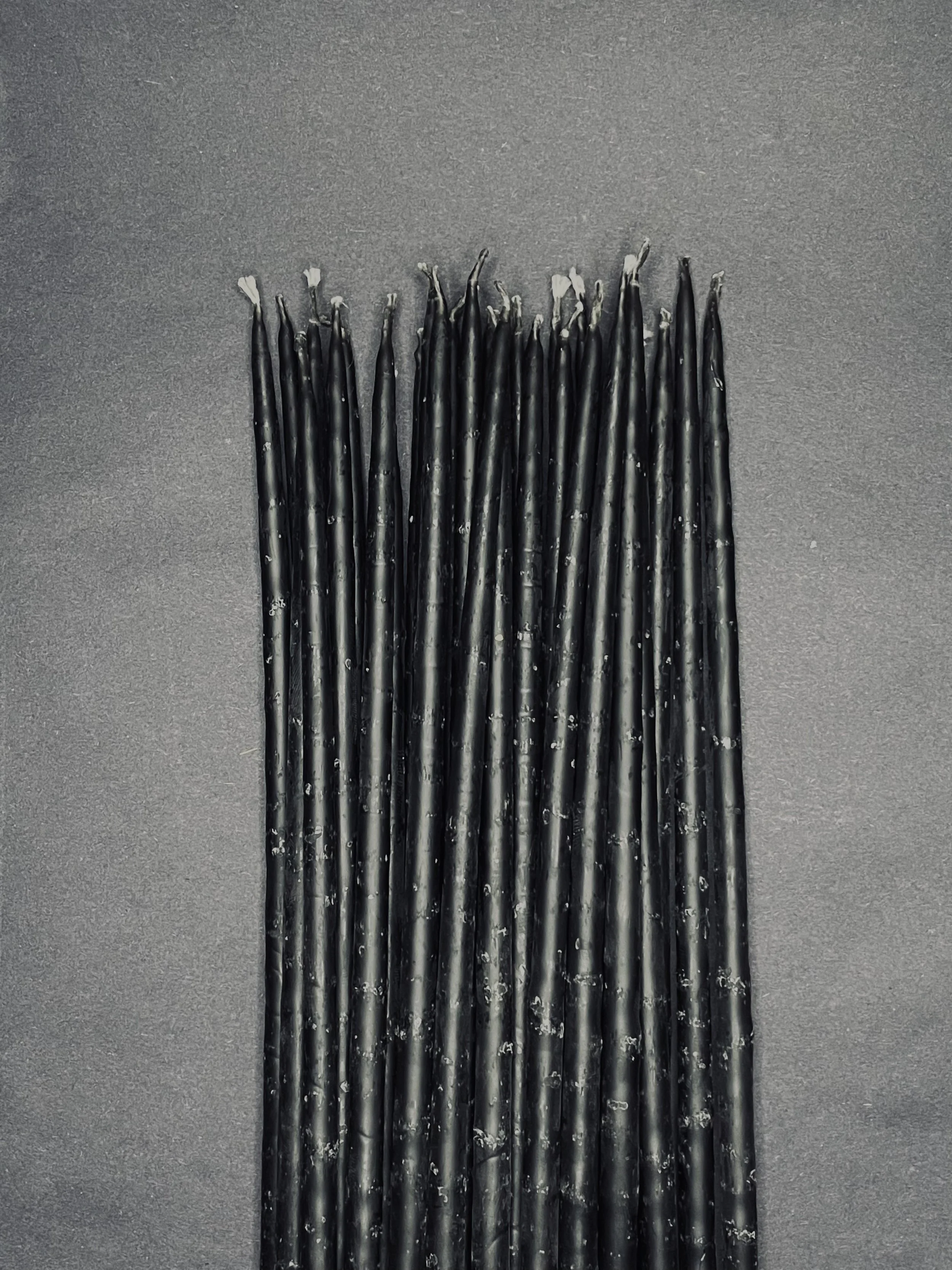Pencil Candles: Black