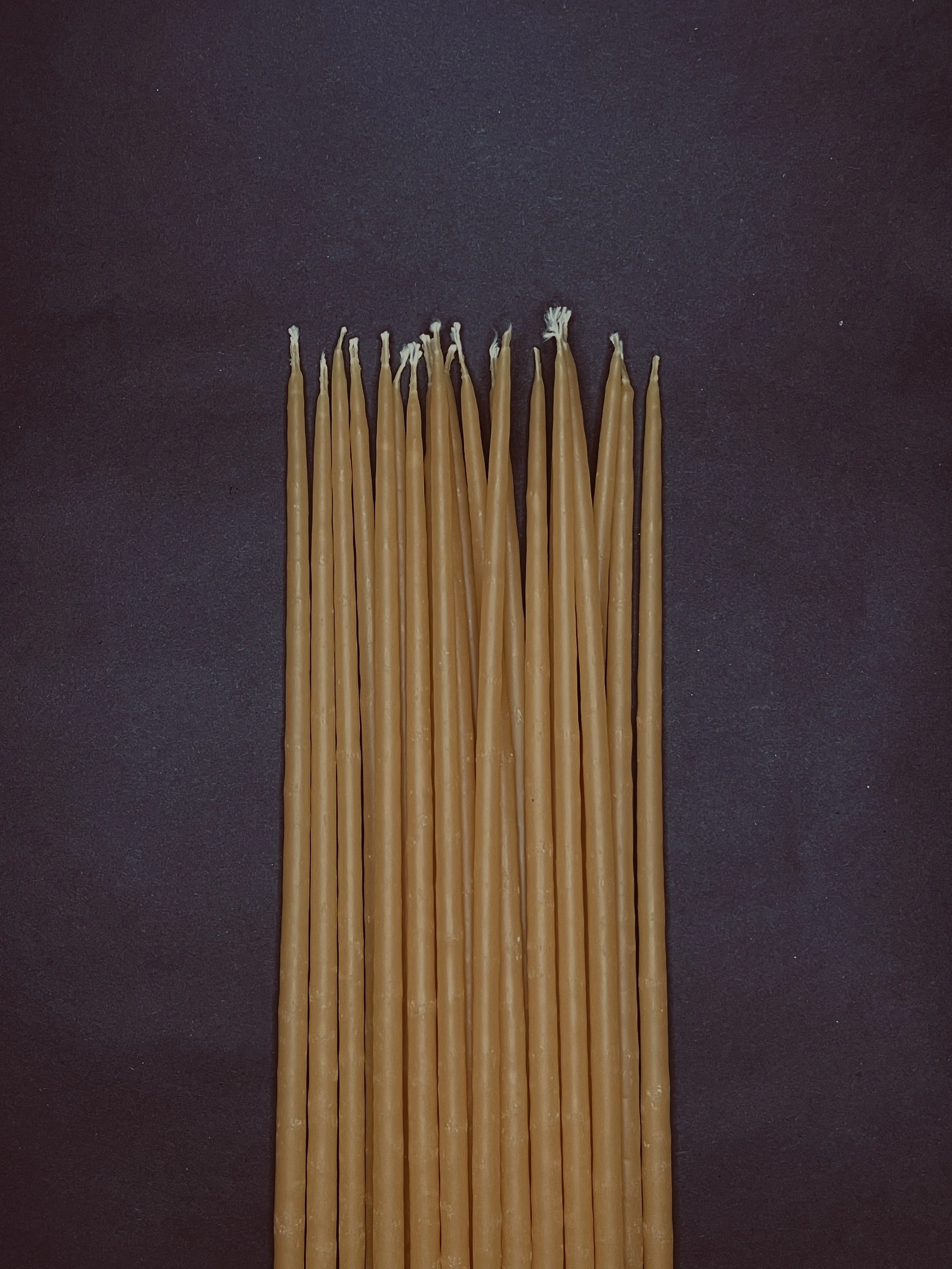 Pencil Candles: Natural