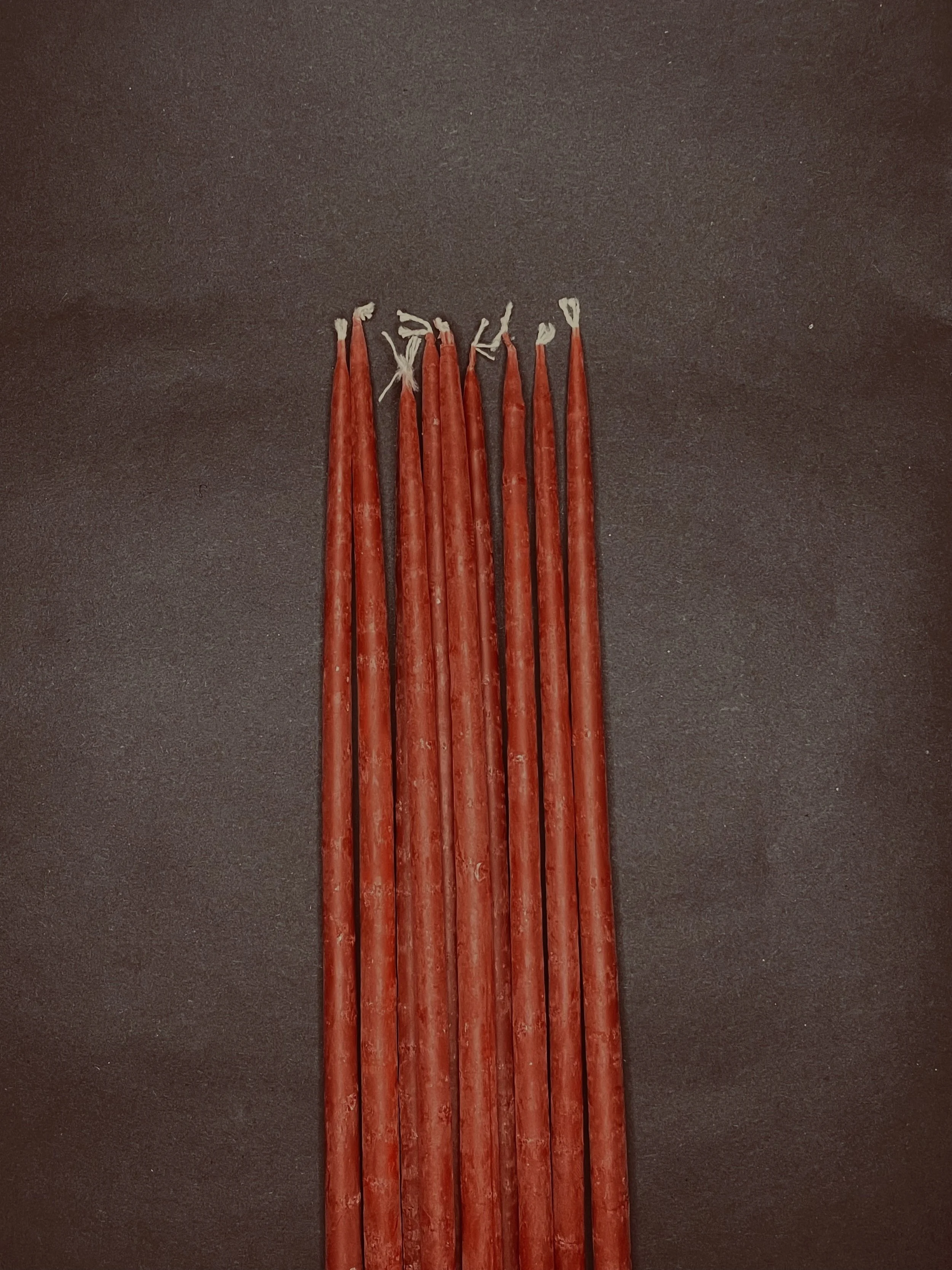 Pencil Candles: Red