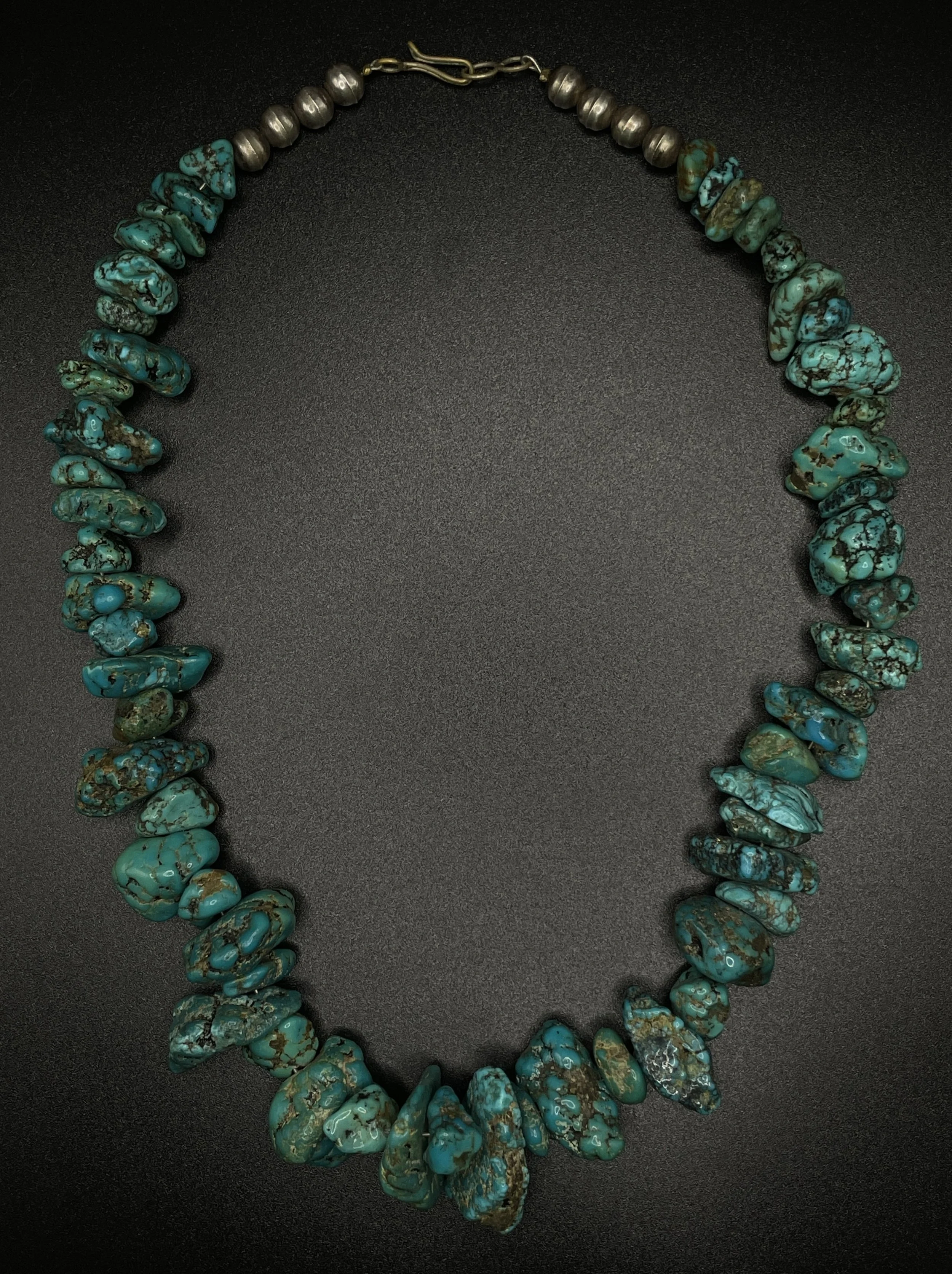 Necklace:  Vintage Turquoise Nugget