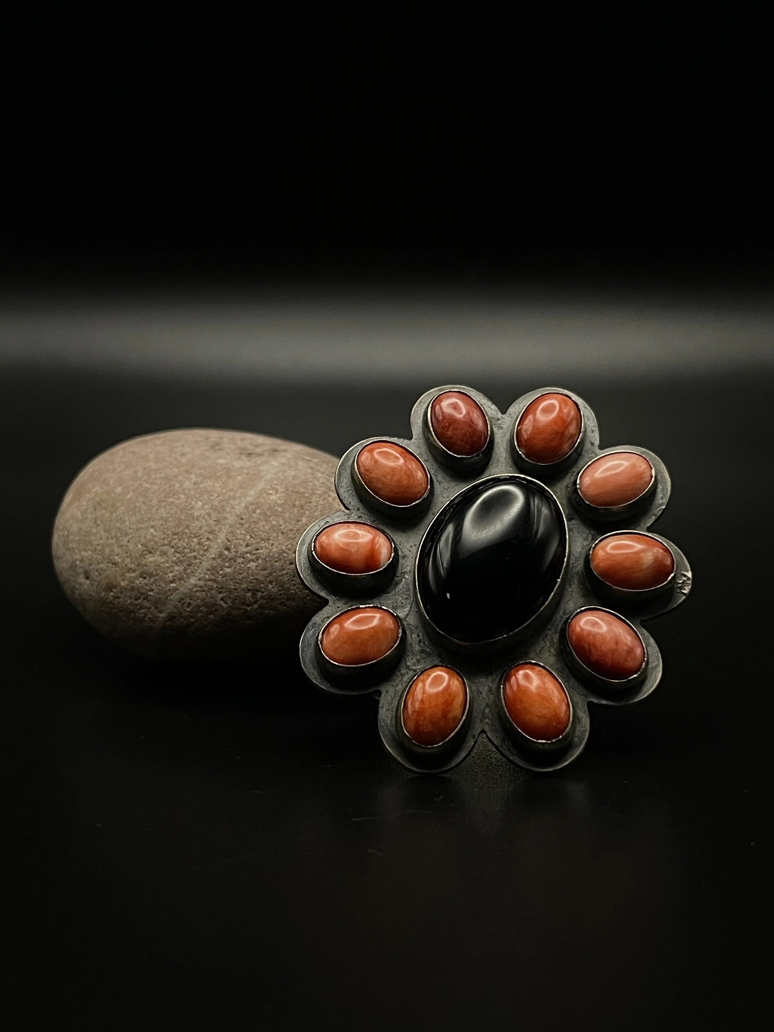 Ring:  Gilbert Platero Onyx and Spiny Oyster