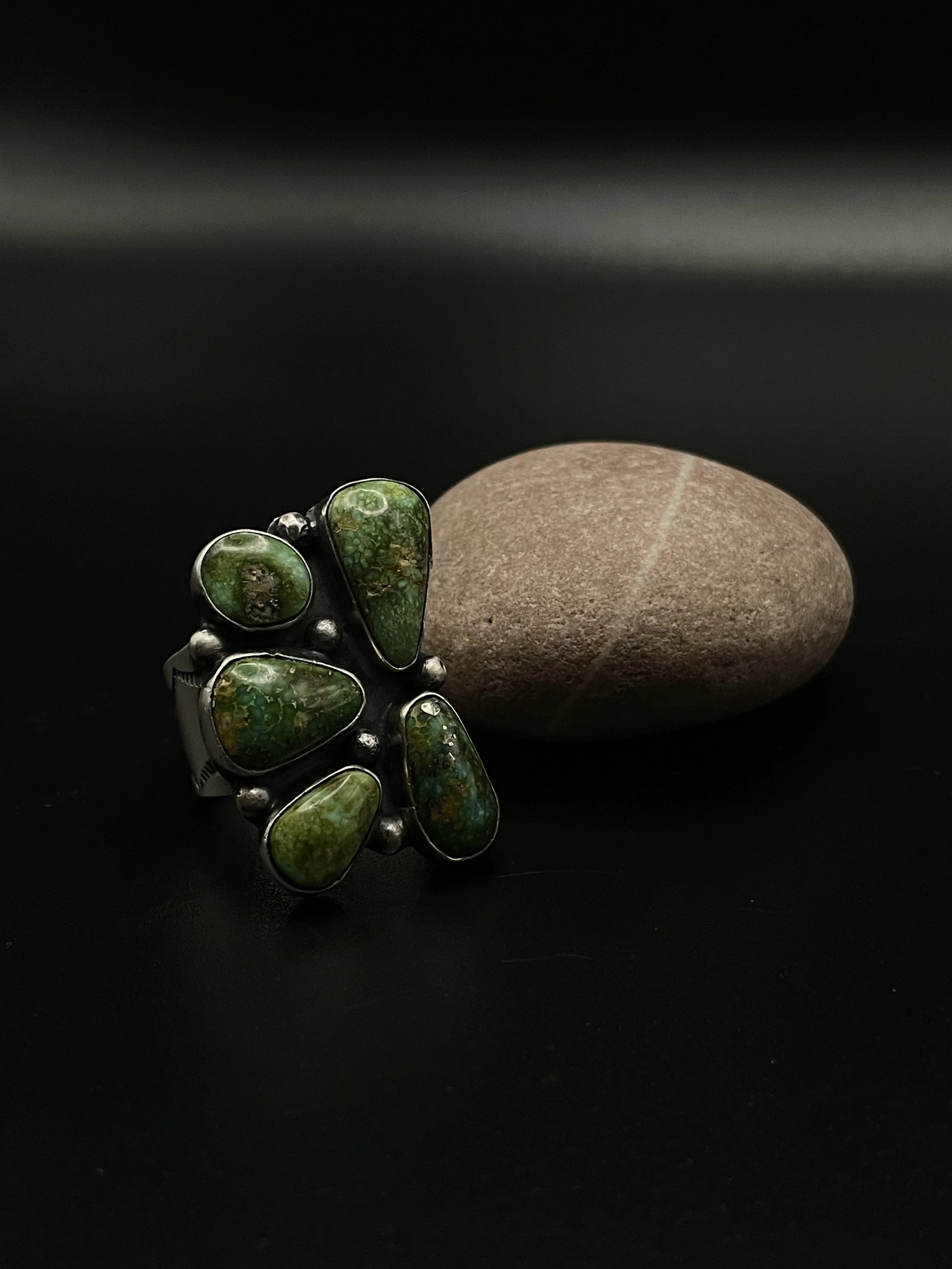 Ring:  Sheila Tso Sonoran Gold Turquoise