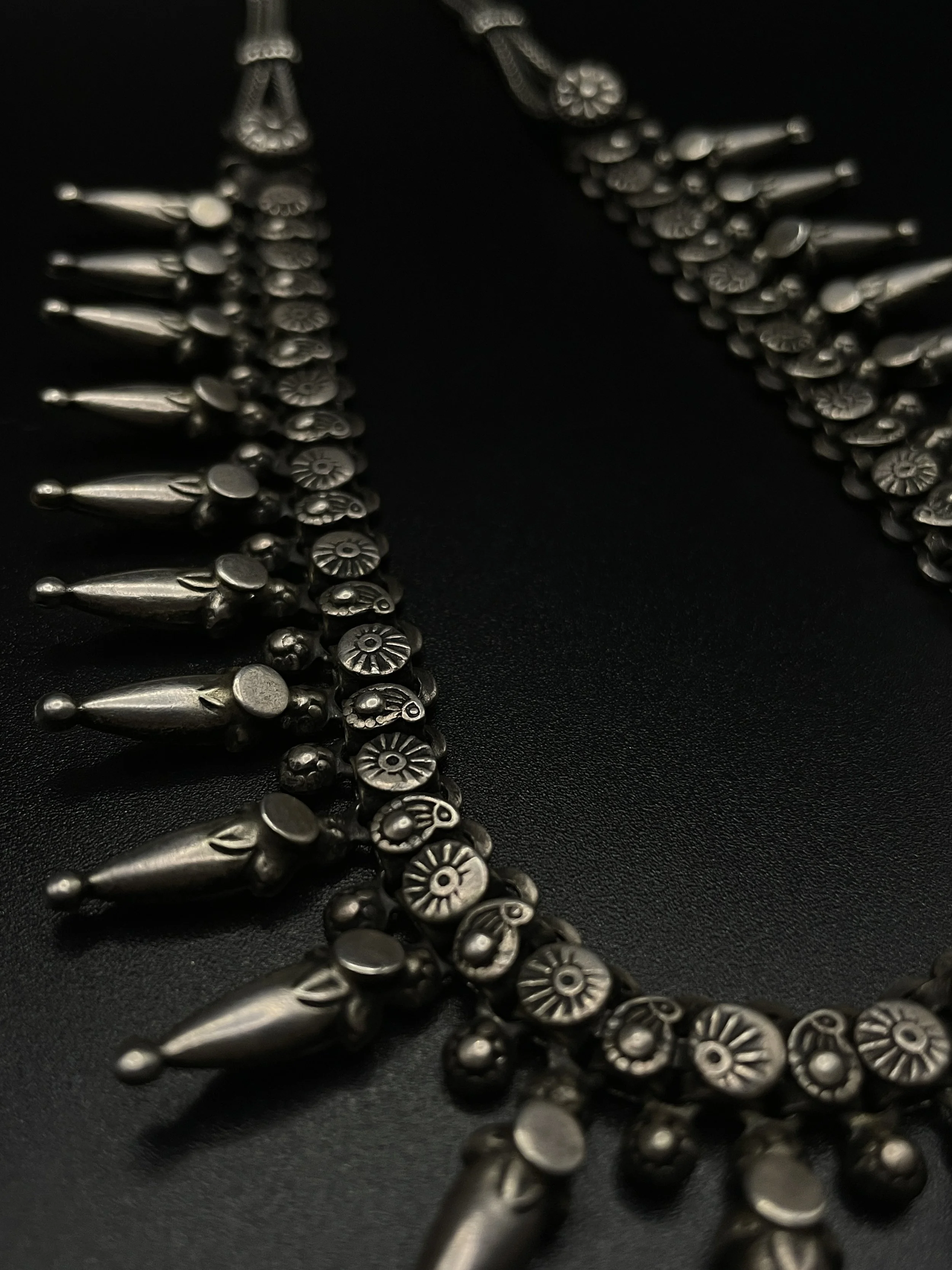 Necklace: Vintage Rajasthan Silver