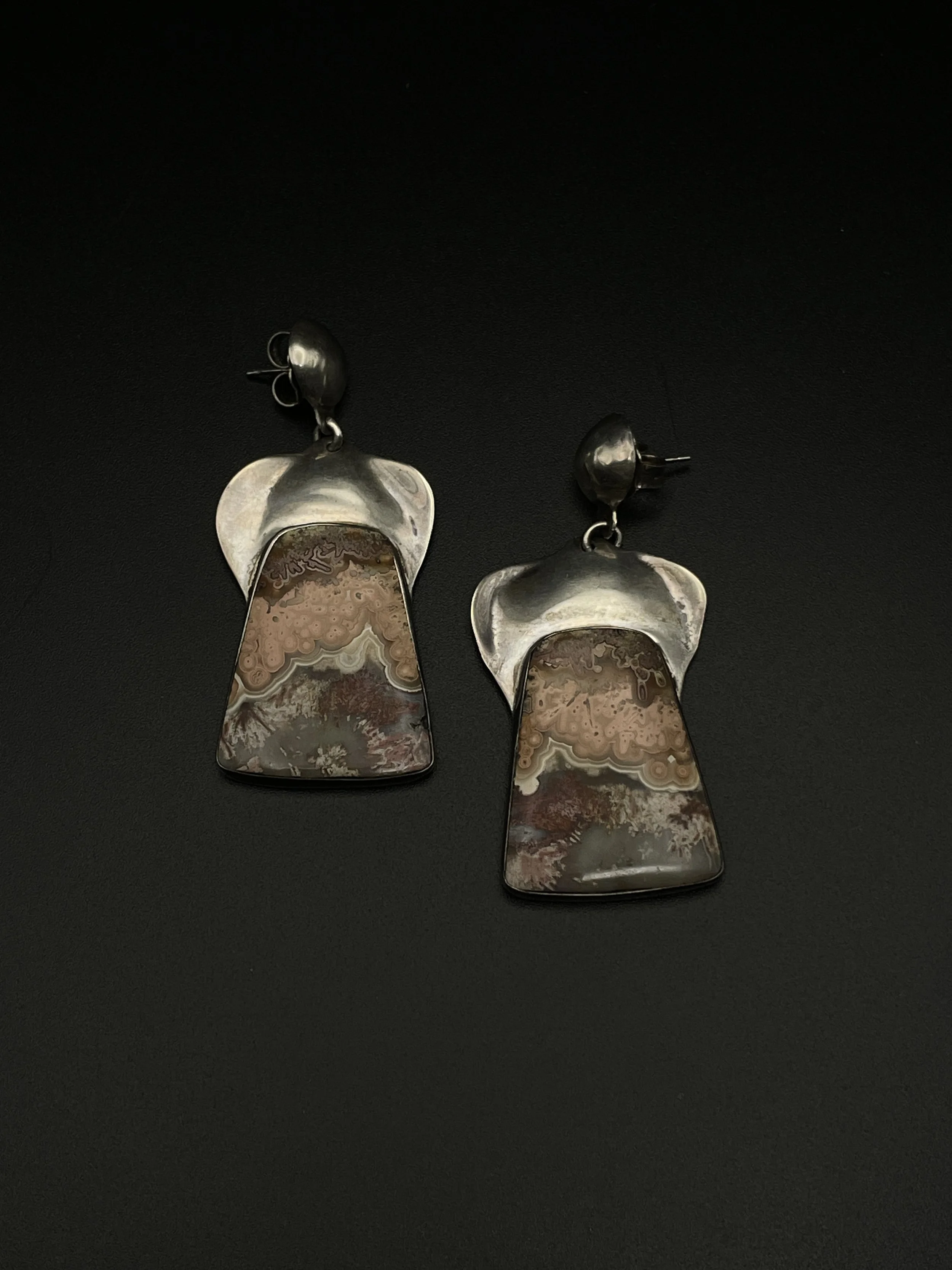 Earrings: Theodore Drendel Jasper