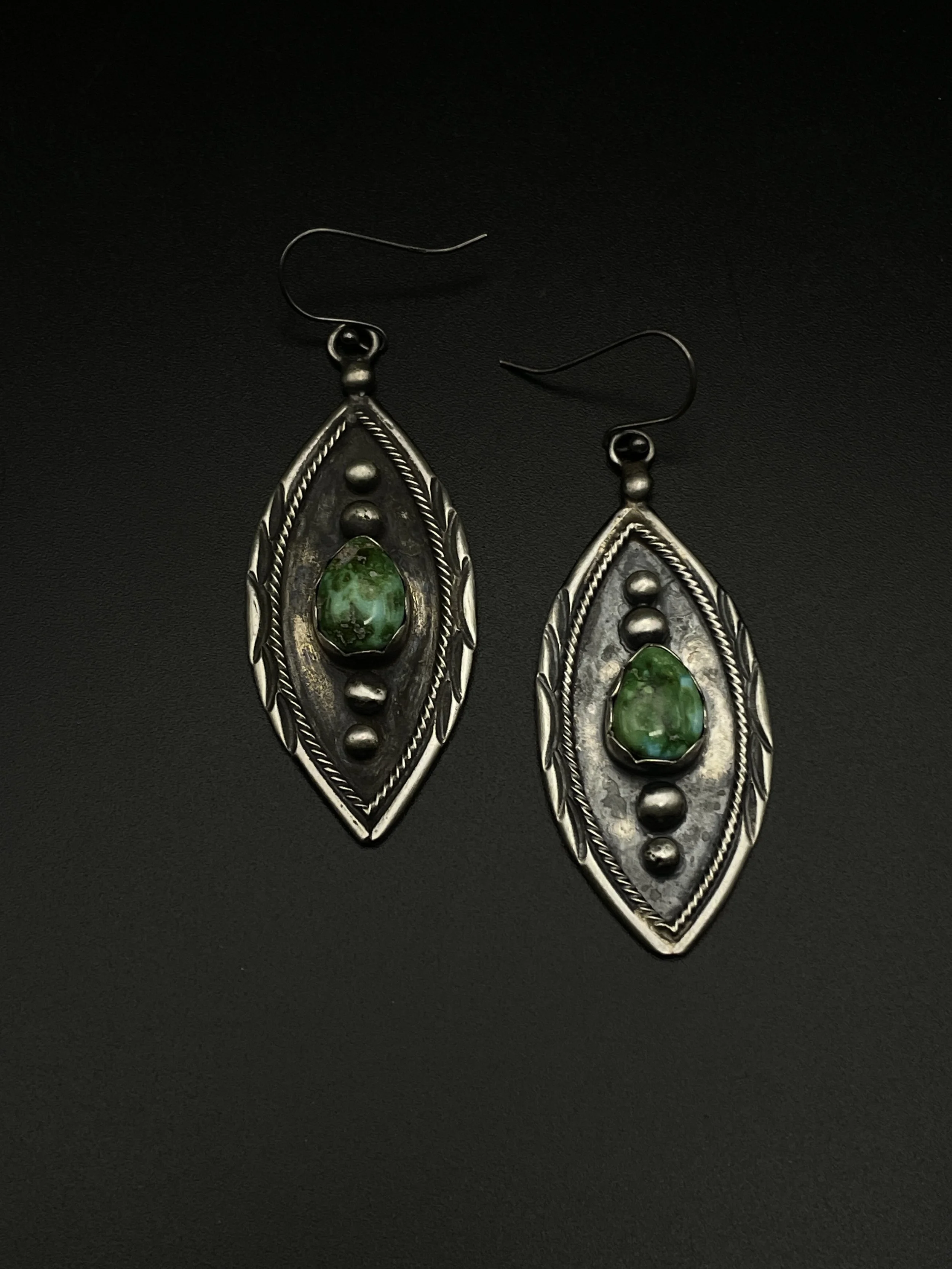 Earrings: Randy Billy Sonoran Gold Turquoise