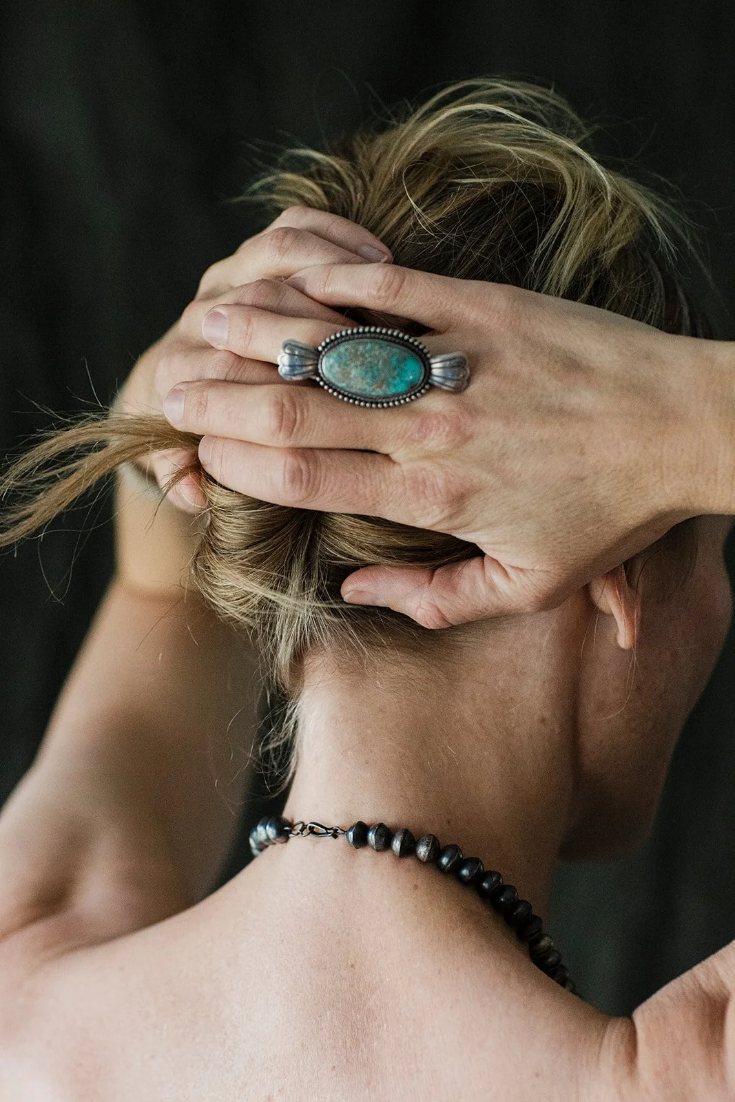 Ring:  Marvin Mcreeves Nevada Turquoise